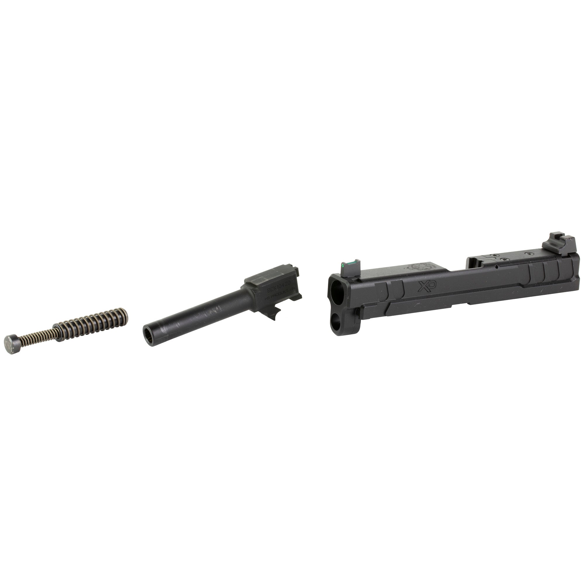 Springfield XD Slide Assembly 9mm 4-inch Complete Kit with Optics Mounting for Full-Size Handgun