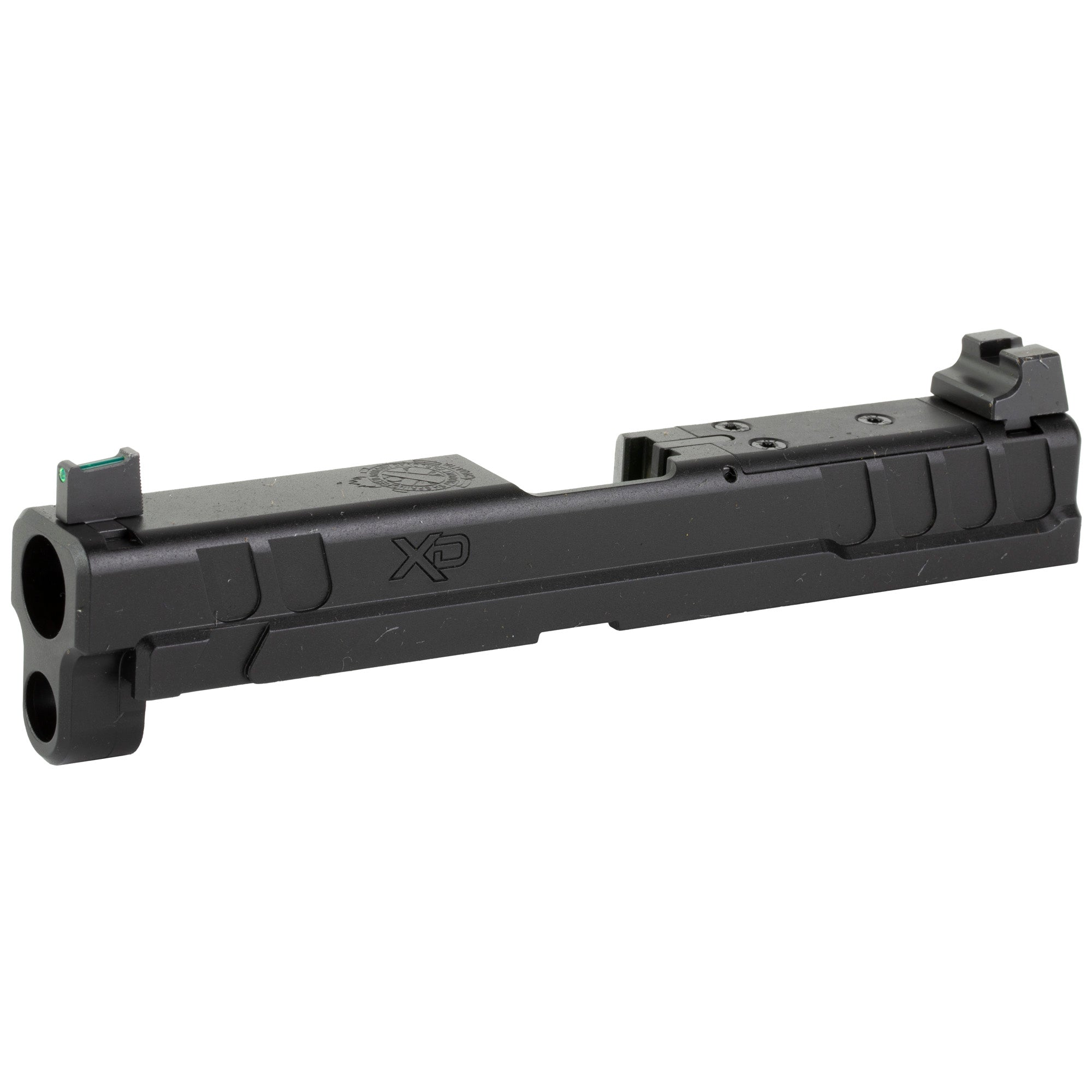 Springfield XD Slide Assembly 9mm 4-inch Complete Kit with Optics Mounting for Full-Size Handgun