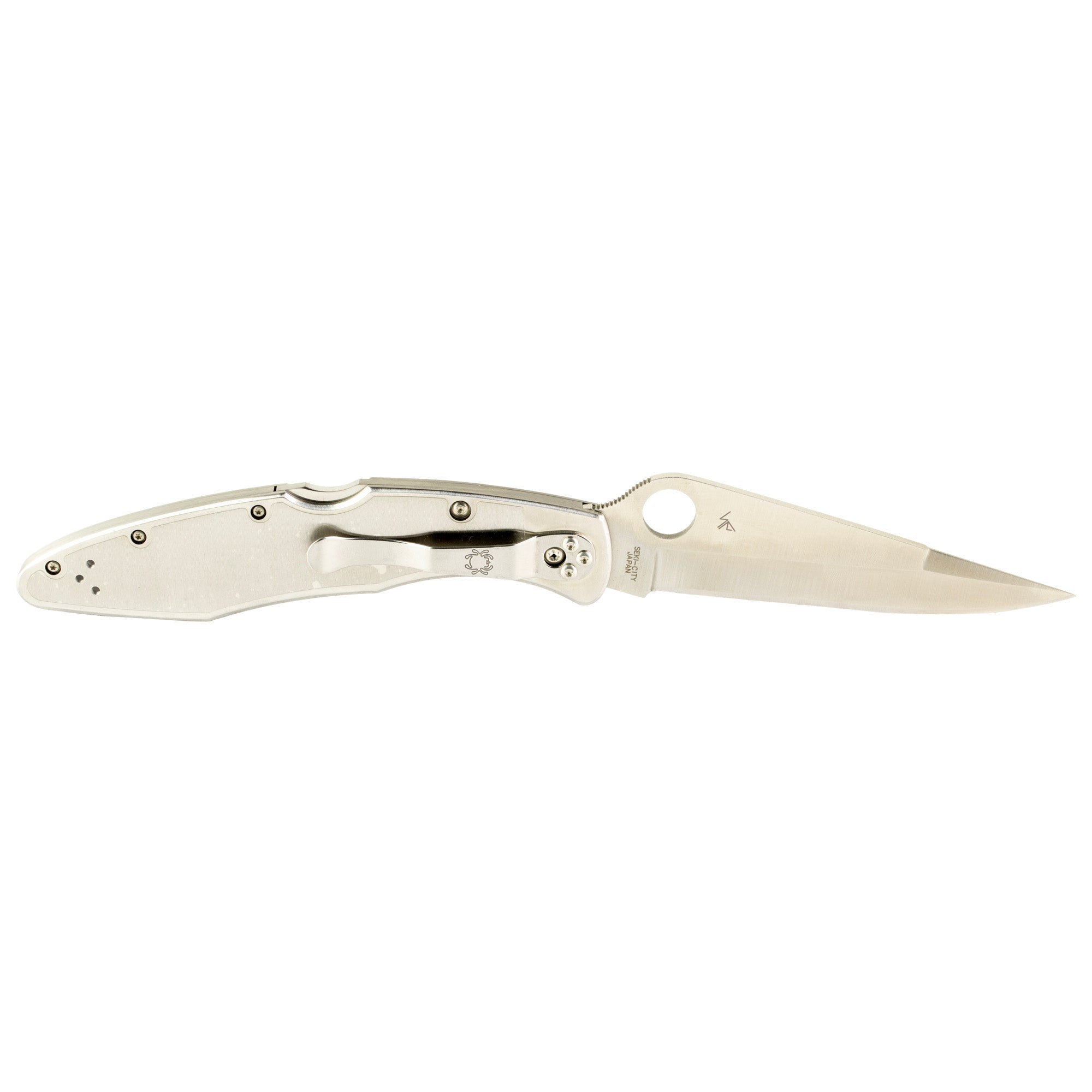 Spyderco Police Stainless Steel Folding Knife with VG-10 Blade - Model C07P