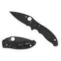 Spyderco Manix 2 Folding Knife with CPM-S30V Steel, Black Handle, 3.375-Inch Blade