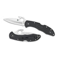 Spyderco Delica 4 Folding Knife with VG-10 Blade, Gray Handle, Model C11PGYW