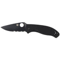 Spyderco Tenacious Folding Knife with Black G-10 Handle and 8Cr13MoV Blade, Model C122GBBKPS