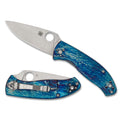Spyderco Tenacious TI Disarray Edition Folding Knife with D2 Steel Blade