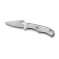 Spyderco Bug Folding Knife in Silver, Model C133P - Compact & Reliable EDC Tool
