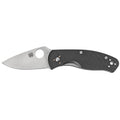 Spyderco Persistence Folding Knife with Black G-10 Handle and Plain Edge - Model C136GP
