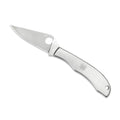 Spyderco HoneyBee SS Folding Knife with Plain Edge, 1.67-Inch Blade, Model C137P