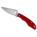 Spyderco Grasshopper G-10 Folding Knife with Red Scales - Model C138GRDP