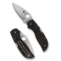 Spyderco Chaparral Red Fatcarbon Carbon Fiber Folding Knife – Precision-Engineered Compact Design