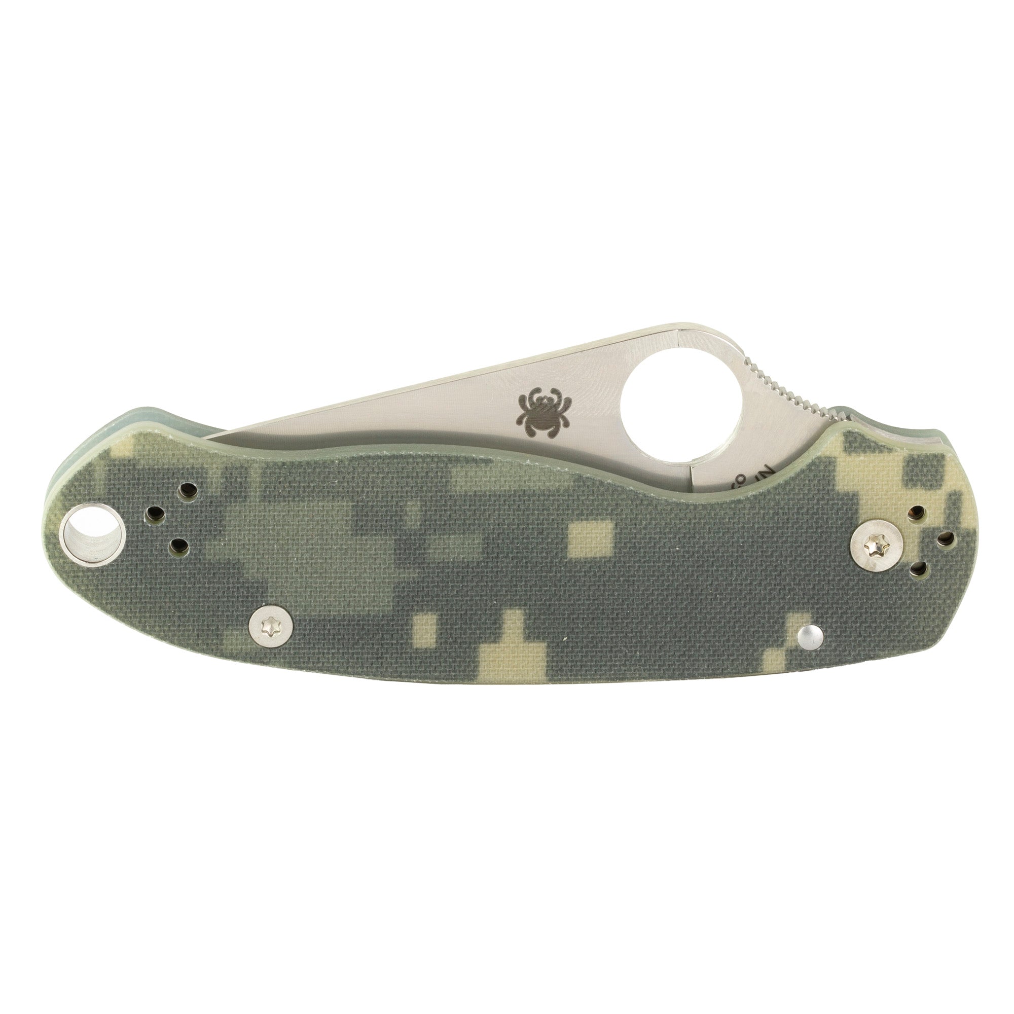 Spyderco Para 3 Folding Knife with CPM S45VN Blade and Camo Handle