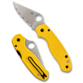 Spyderco Para 3 Lightweight Salt SE Yellow Folding Knife with CPM MagnaCut Steel - Model C223SYL