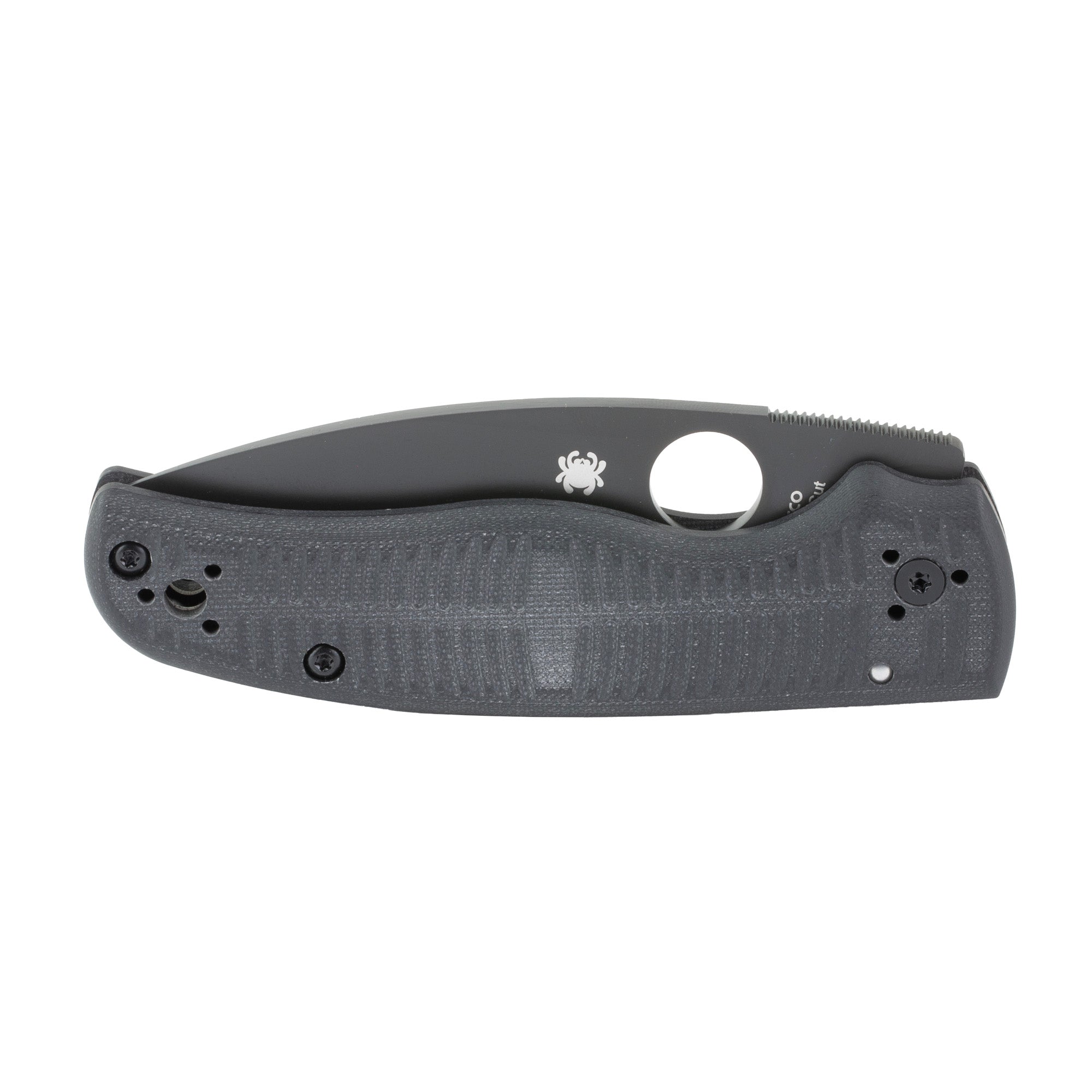 Spyderco Shaman Salt Folding Knife - 3.58-inch CPM MagnaCut Blade in Black