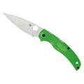 Spyderco Native Chief Salt Lightweight Folding Knife with LC200N Steel and Green Handle