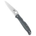 Spyderco Charisma Lightweight Folding Knife with CTS BD1N Steel, Gray Handle