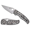 Spyderco Edgerati Folding Knife with CPM S30V Steel and Aluminum Handle