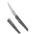 Spyderco Cobol Folding Knife – 3.63-Inch M390 Steel Blade with Titanium Handle