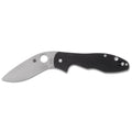Spyderco Retract Folding Knife with 3.4-Inch Curved Blade and G-10 Handle, Model C276GP