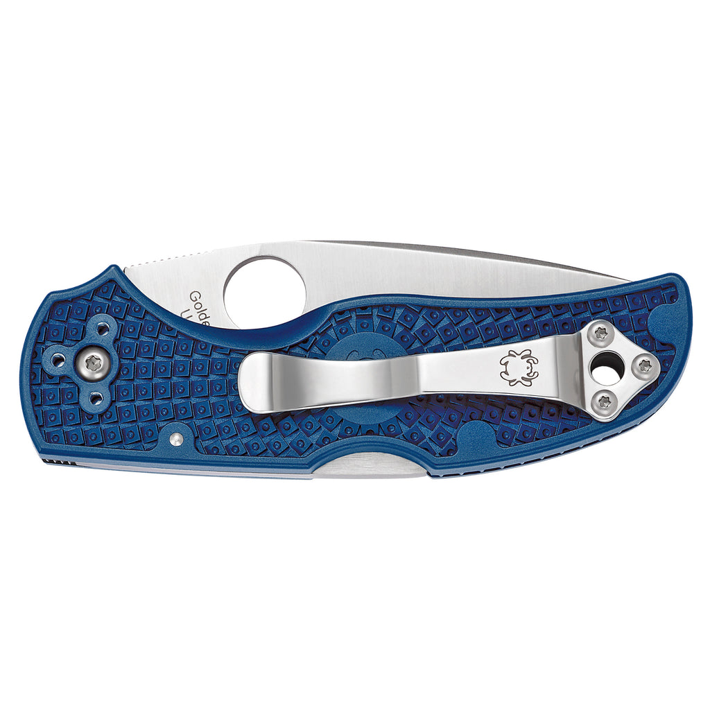 Spyderco Native 5 Lightweight Folding Knife in Dark Blue – CPM-S110V Steel, Model C41PDBL5