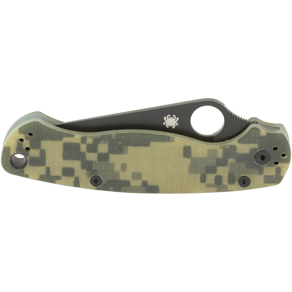 Spyderco Para Military 2 Folding Knife in Camo G-10 with CPM-S45V Steel - Model C81GPCMOBK2