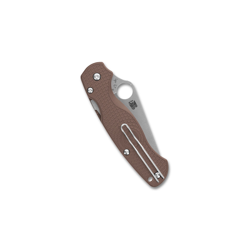 Spyderco Para Military 2 Lightweight Folding Knife with CPM-15V Blade and Fiberglass-Reinforced Nylon Handle