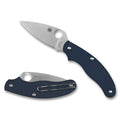 Spyderco UK Penknife G-10 with CPM SPY27 Blade, Blue Handle