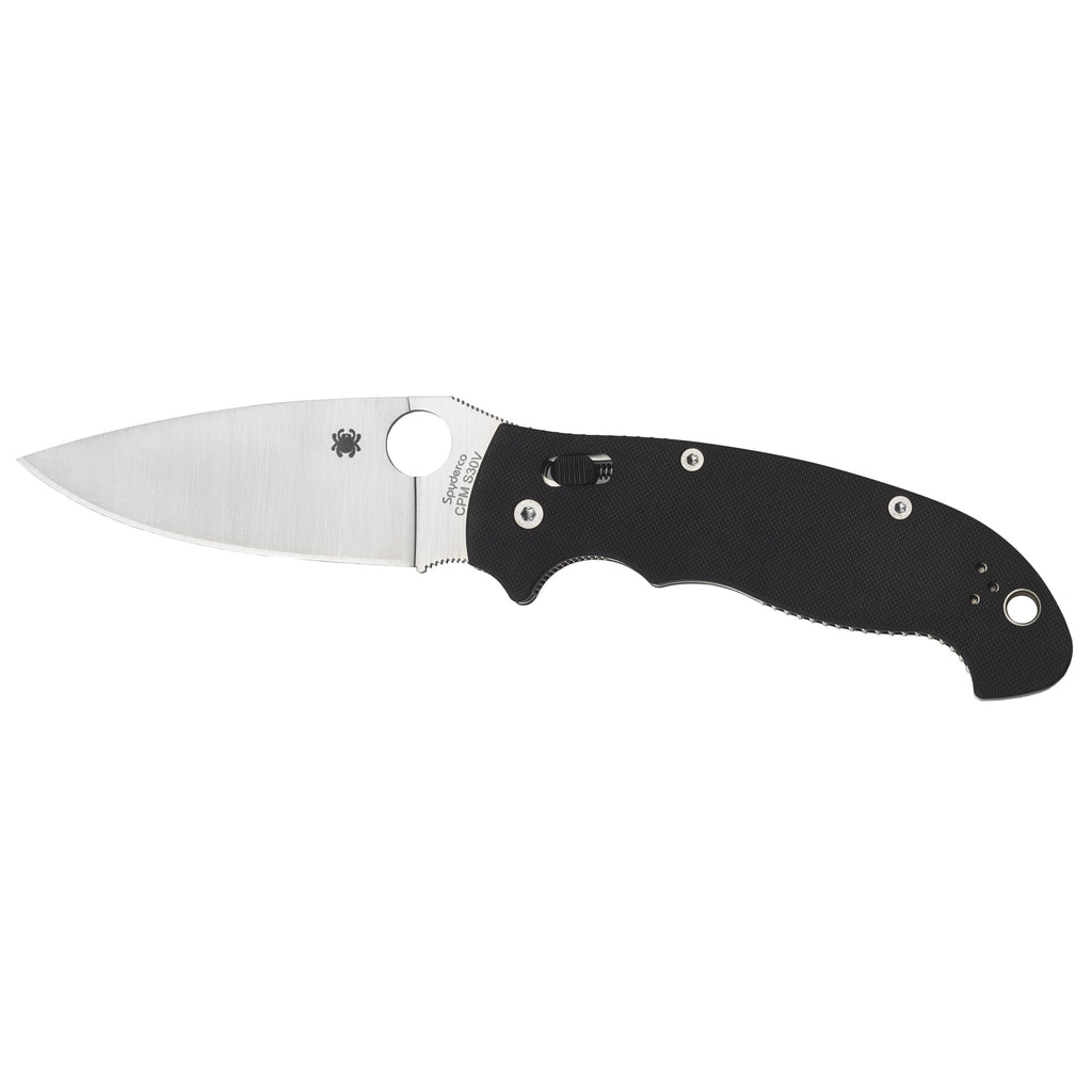 Spyderco Manix 2 XL Folding Knife with CPM-S30V Blade and Black G-10 Handle - Model C95GP2