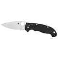 Spyderco Manix 2 XL Folding Knife with CPM-S30V Blade and Black G-10 Handle - Model C95GP2