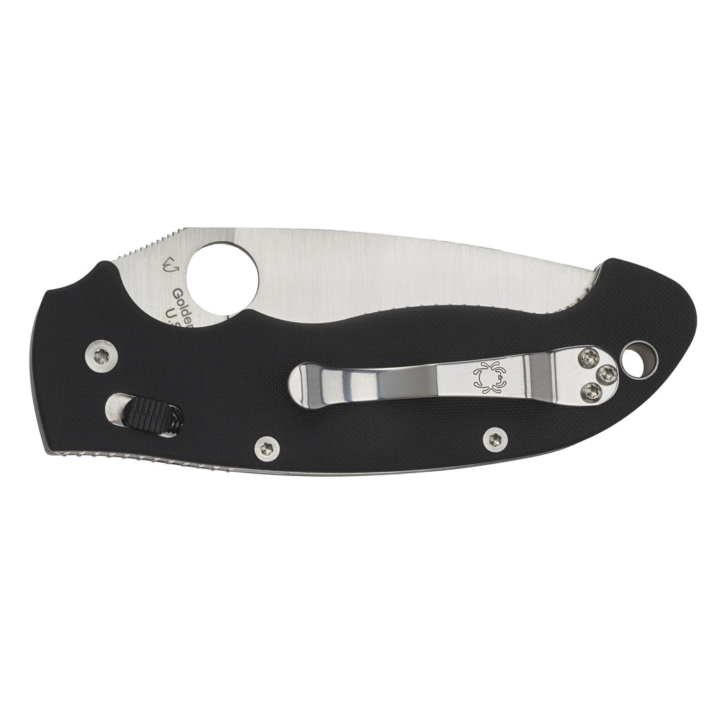 Spyderco Manix 2 XL Folding Knife with CPM-S30V Blade and Black G-10 Handle - Model C95GP2