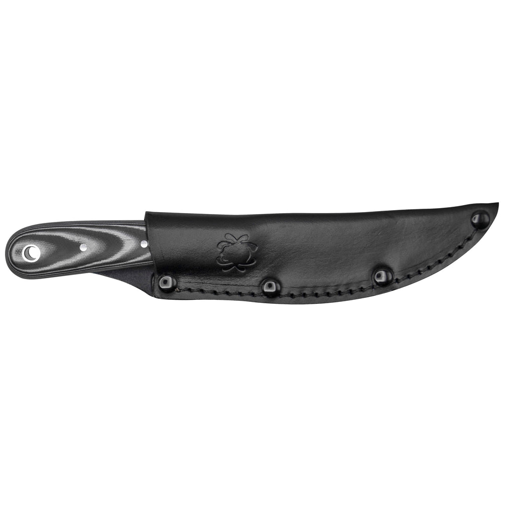 Spyderco Bow River Fixed Blade Knife - Compact 8Cr13MoV Stainless Steel with G-10 Handle
