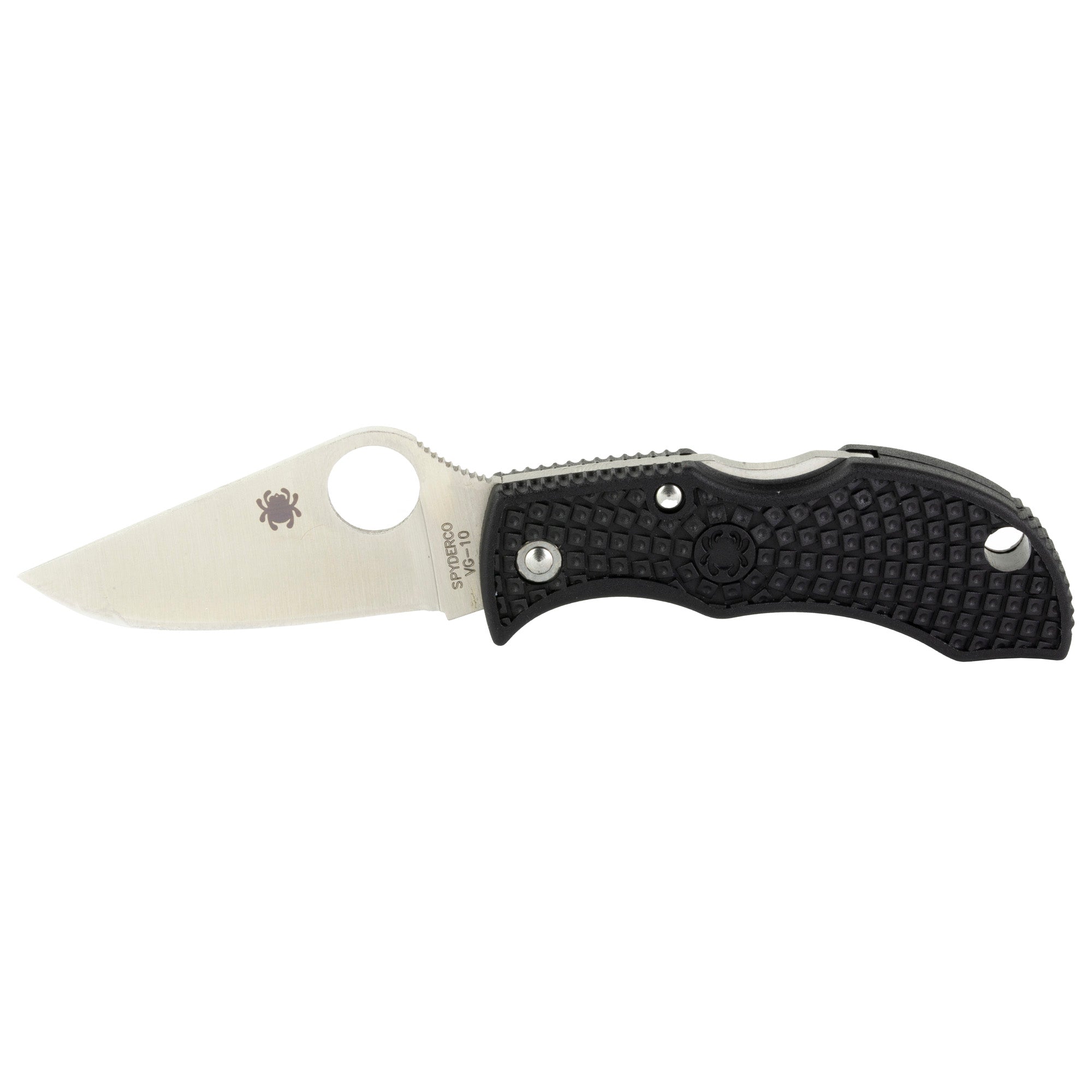 Spyderco ManBug Black FRN Folding Knife with VG-10 Blade – Model MBKP