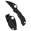 Spyderco Manbug SE Folding Knife with VG-10 Steel and Black Handle