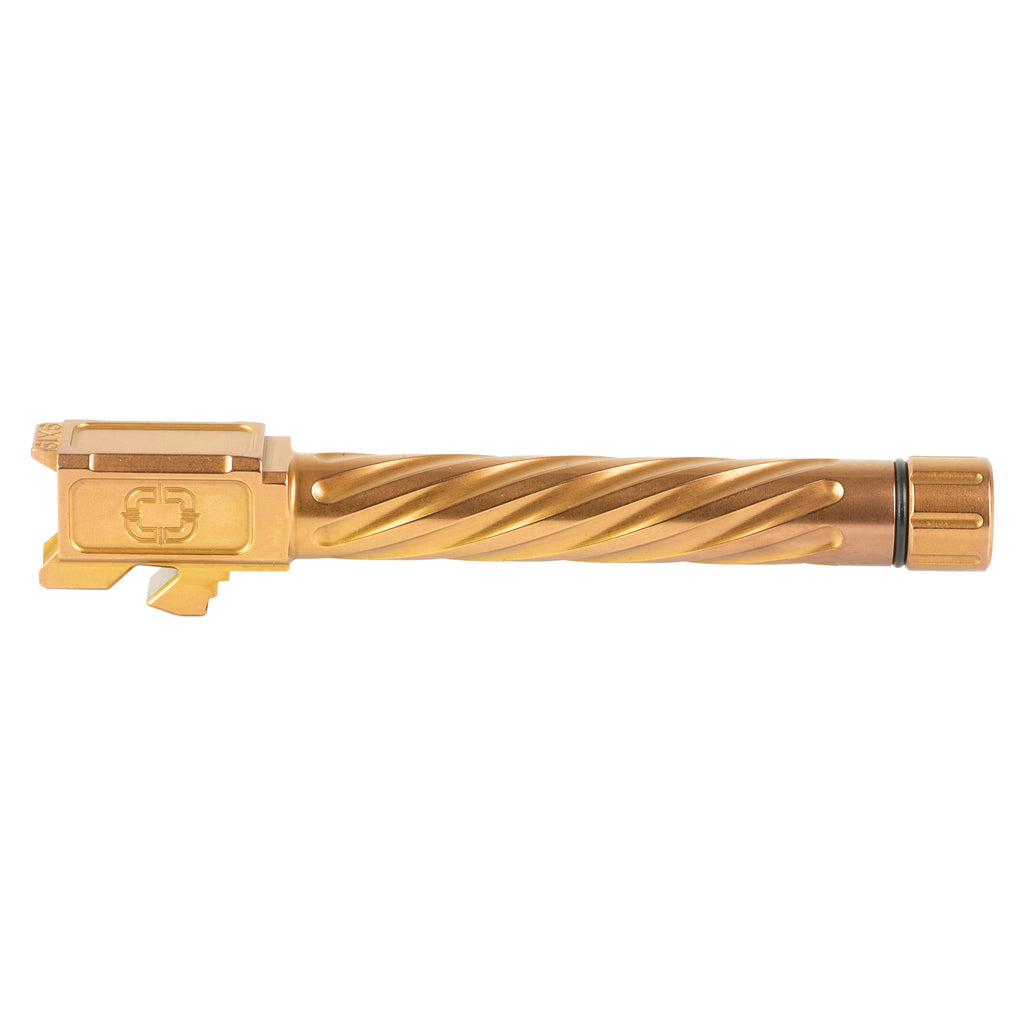 Shadow Systems DR 9mm Threaded and Fluted Barrel - Bronze, 5 Inch