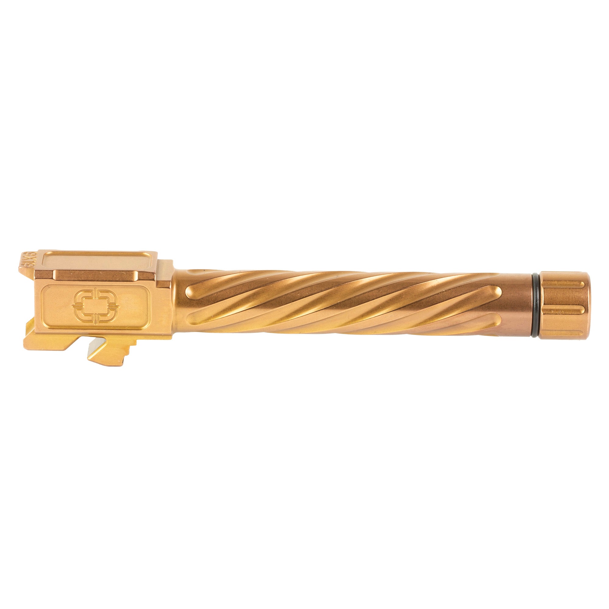 Shadow Systems DR 9mm Threaded and Fluted Barrel - Bronze, 5 Inch