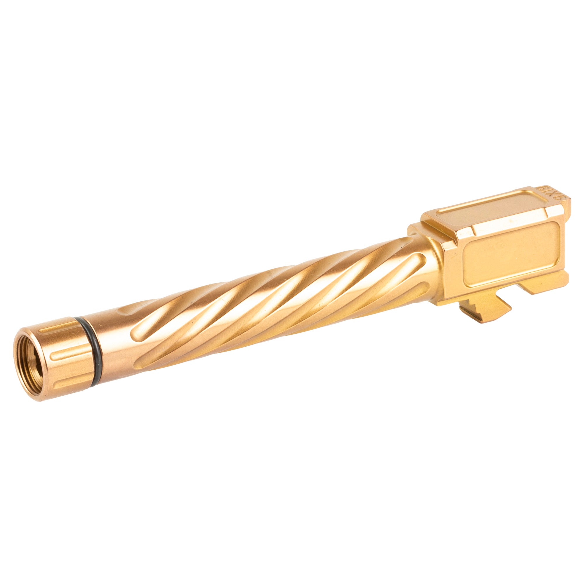 Shadow Systems DR 9mm Threaded and Fluted Barrel - Bronze, 5 Inch