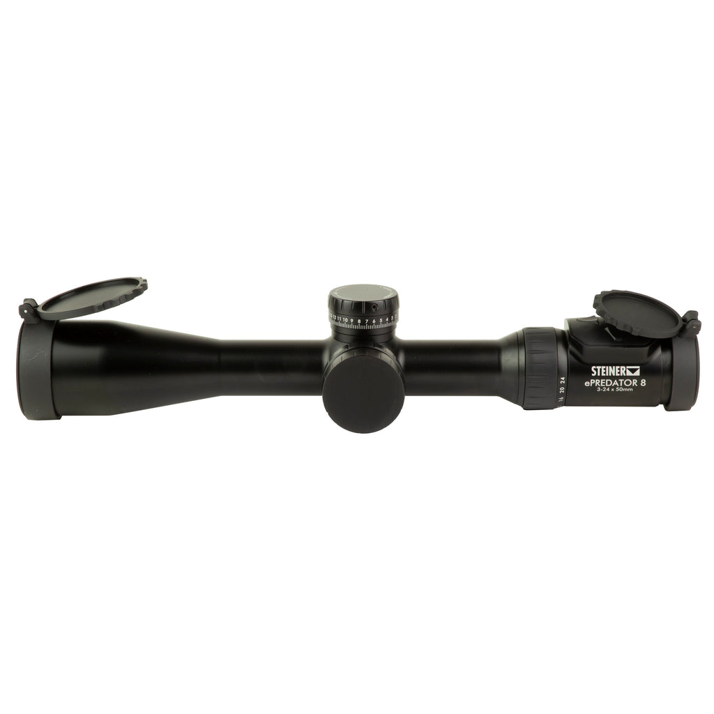 Steiner Predator 8 3-24x50 Rifle Scope - Versatile Hunting Optics in Green