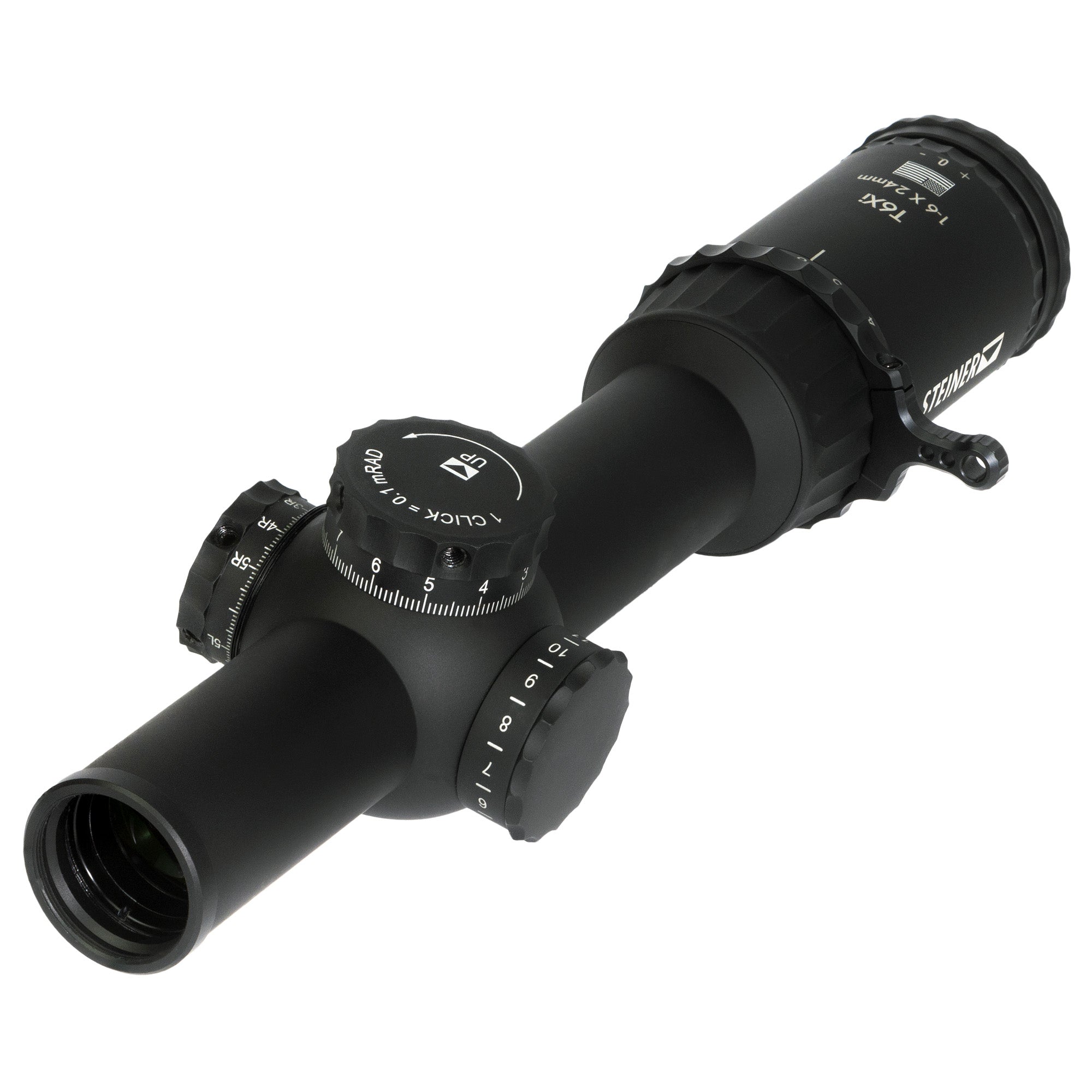 Steiner T6Xi 1-6x24mm FFP Riflescope with KC-1 Reticle and 30mm Tube
