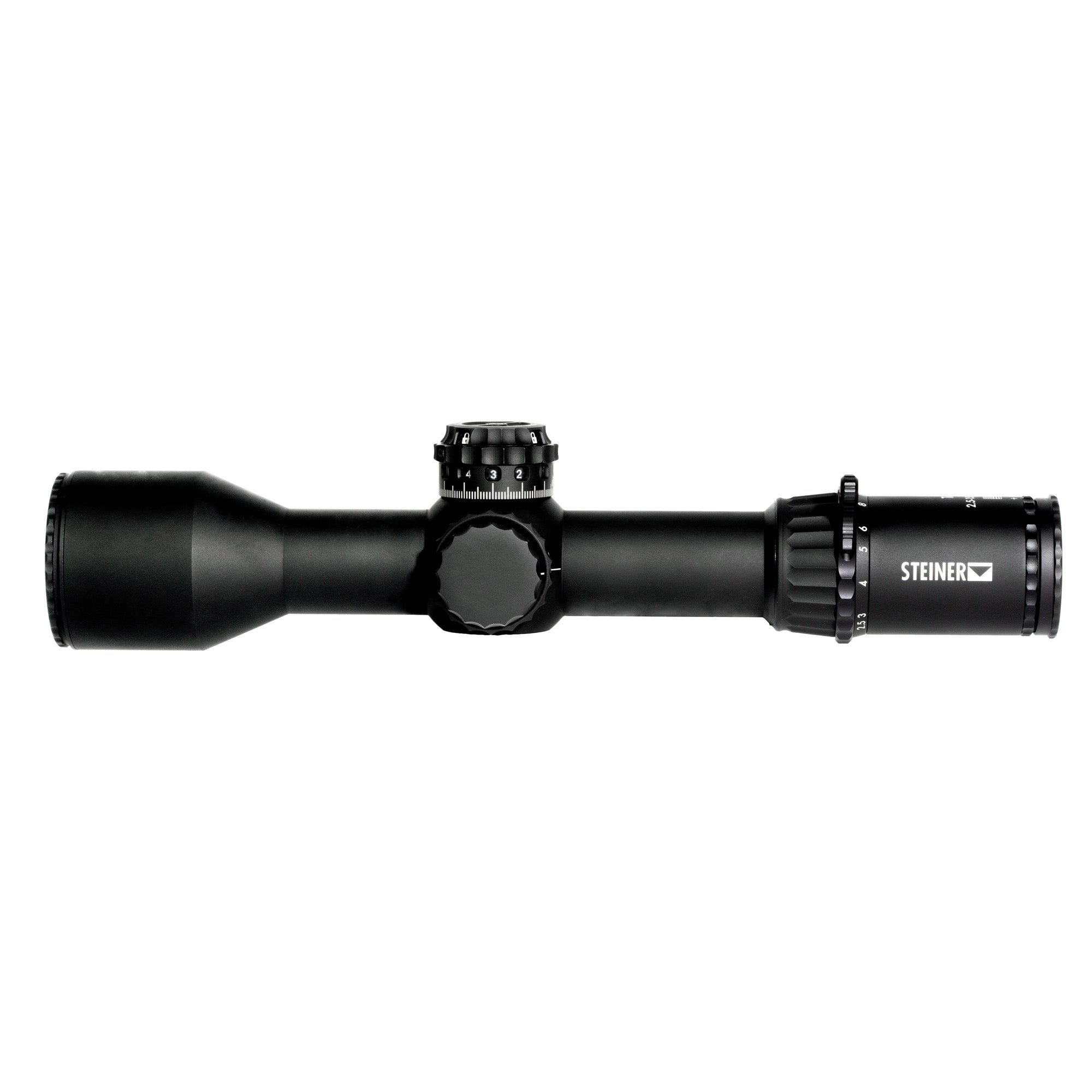 Steiner T6Xi 2.5-15x50mm SCR Rifle Scope with MIL FFP Reticle