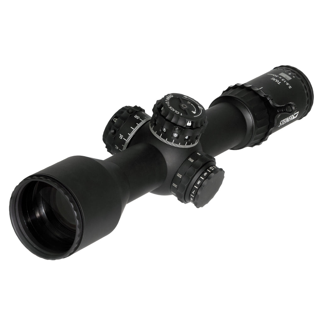 Steiner T6Xi 2.5-15x50mm SCR Rifle Scope with MIL FFP Reticle