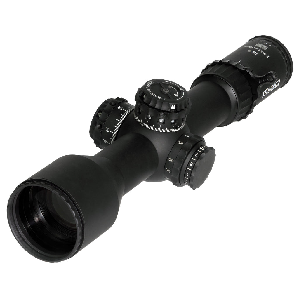 Steiner T6Xi 2.5-15x50mm SCR Rifle Scope with Locking Turrets