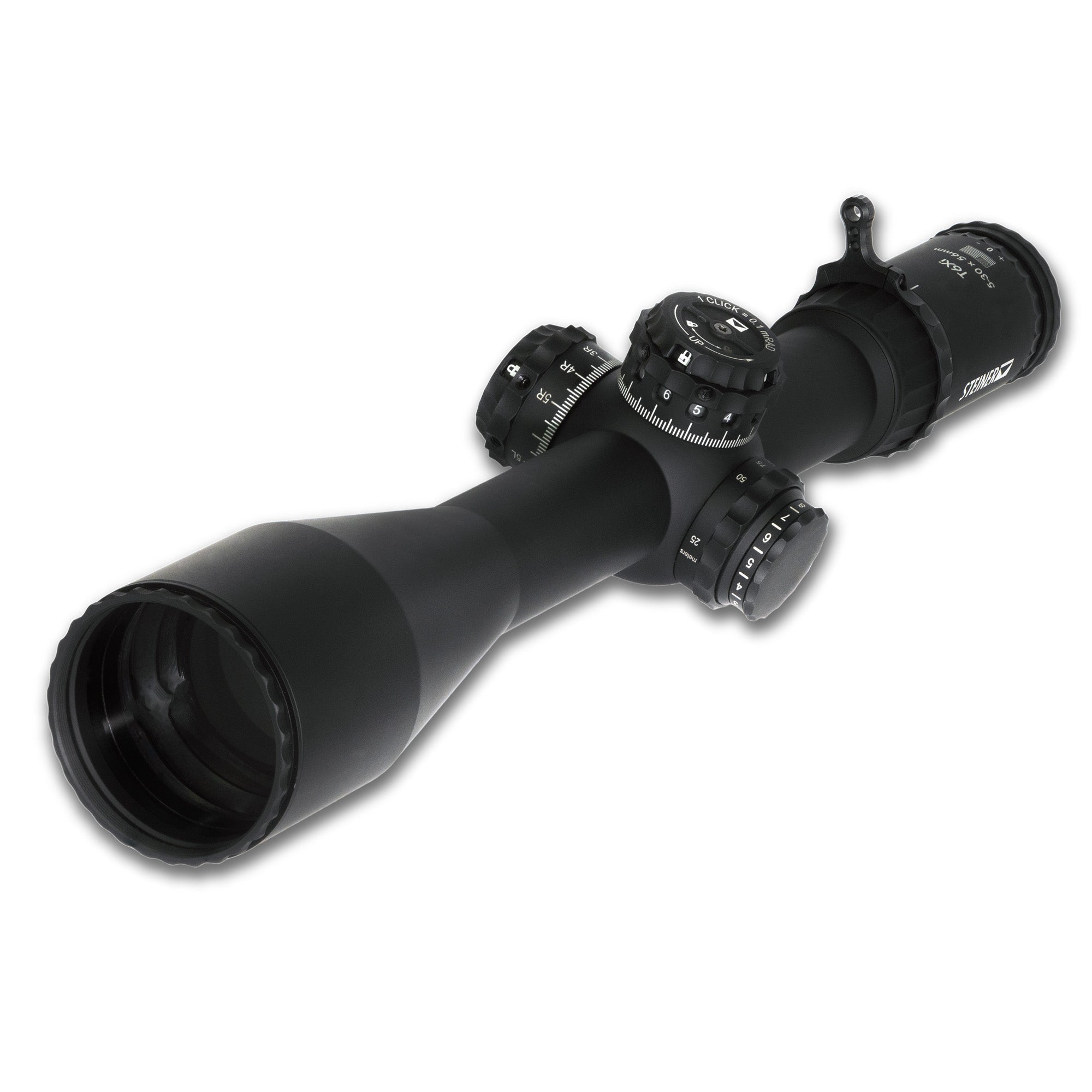 Steiner T6Xi 5-30x56mm SCR2 FFP Rifle Scope with Locking Knobs and Rapid Magnification Lever
