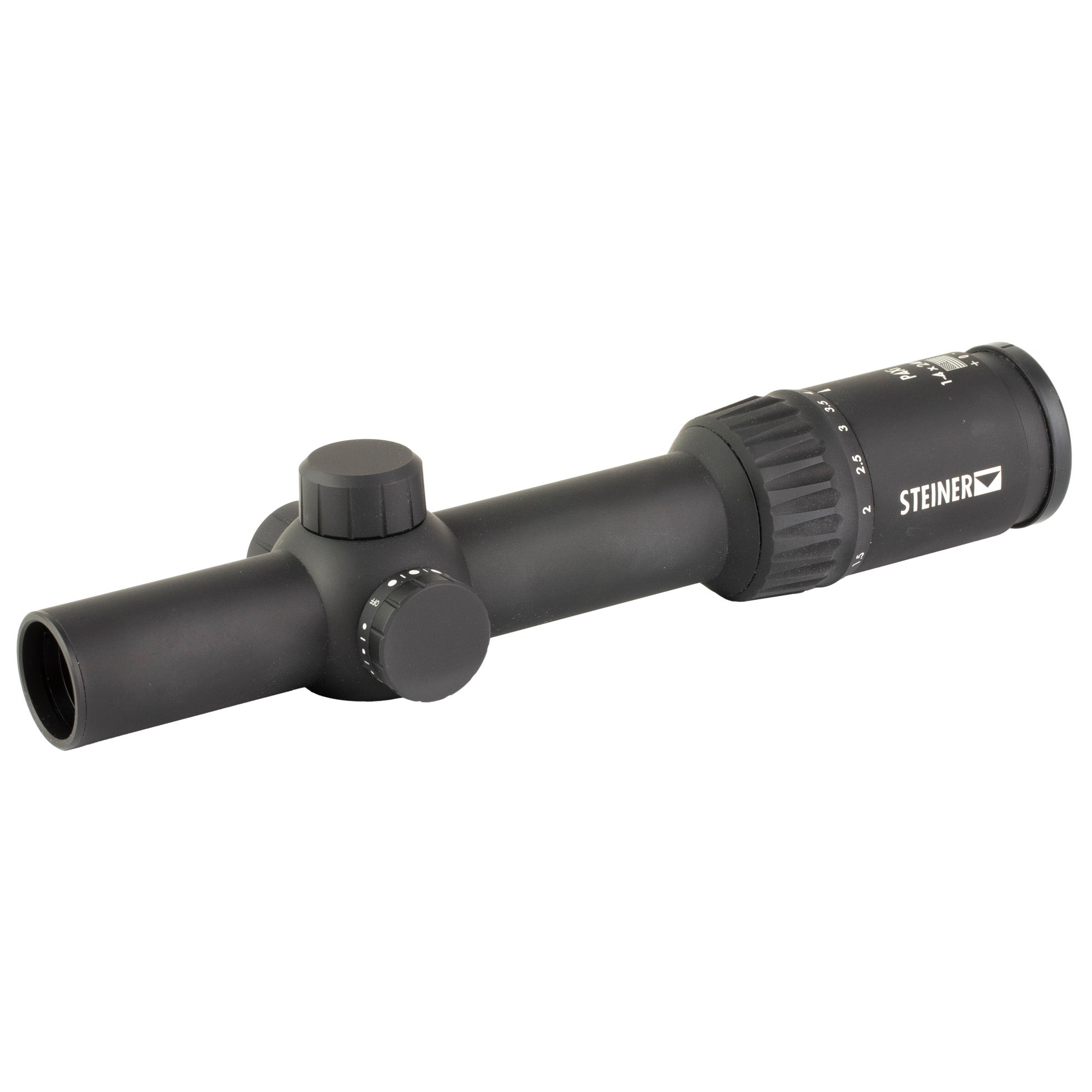 Steiner P4Xi 1-4x42mm Low Power Variable Optic Riflescope for Tactical and Patrol Use