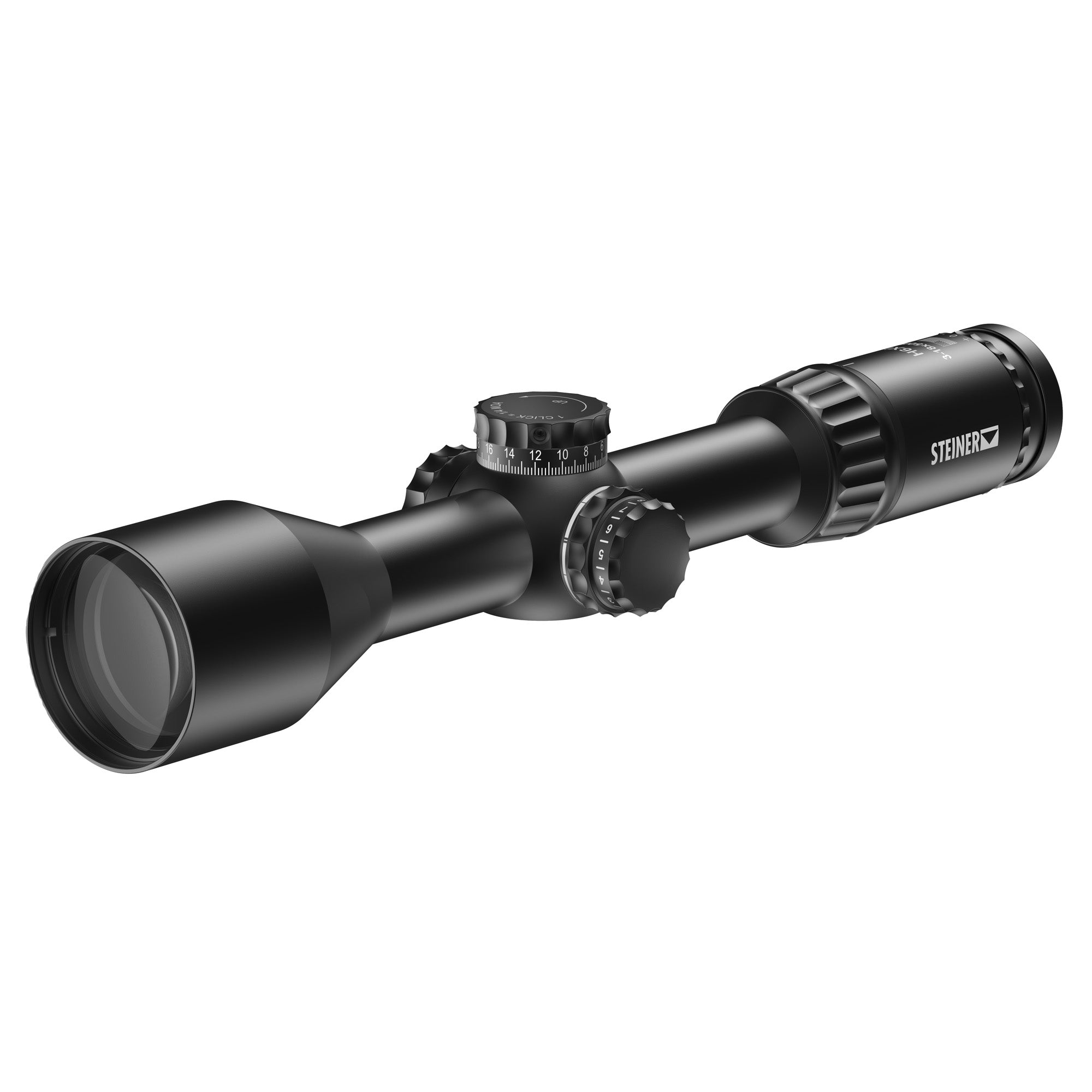 Steiner H6Xi 3-18x50 Rifle Scope with MHR Reticle - Black