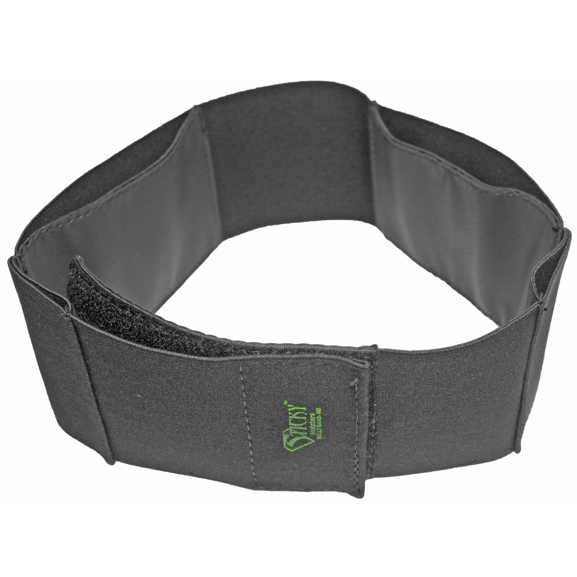 Sticky Holsters Belly Band Model BBMD in Black for Concealed Carry and Personal Security
