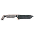 Stroup Knives Bravo 5 Tanto Fixed Blade Knife with 3.5-inch 1095 Carbon Steel Blade