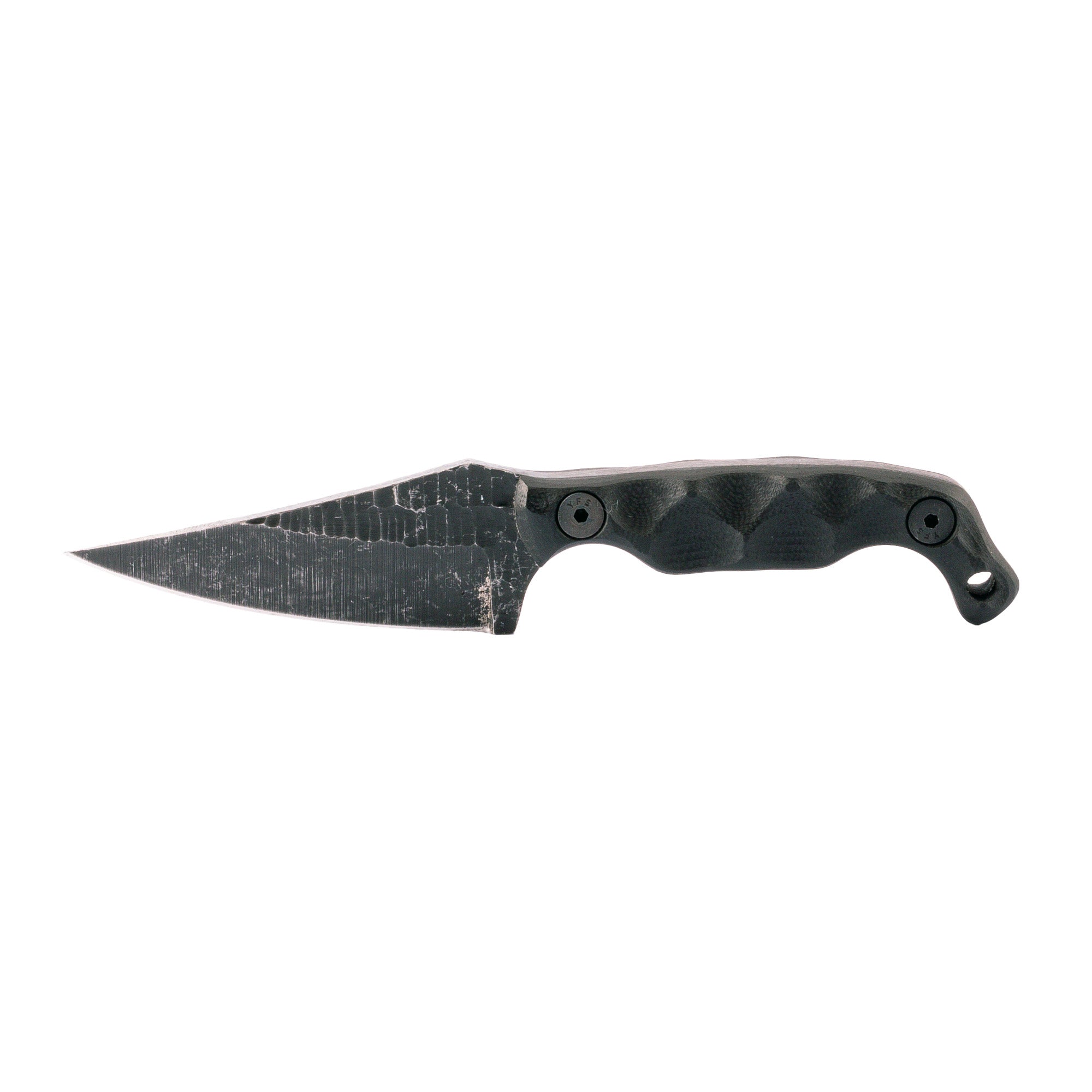 Stroup Knives Mini 1 Fixed Blade Knife with 1095 Carbon Steel – Compact and Durable for Outdoor Use