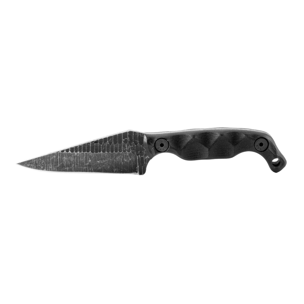 Stroup Knives Mini Fixed Blade Knife with 1095 Carbon Steel Blade