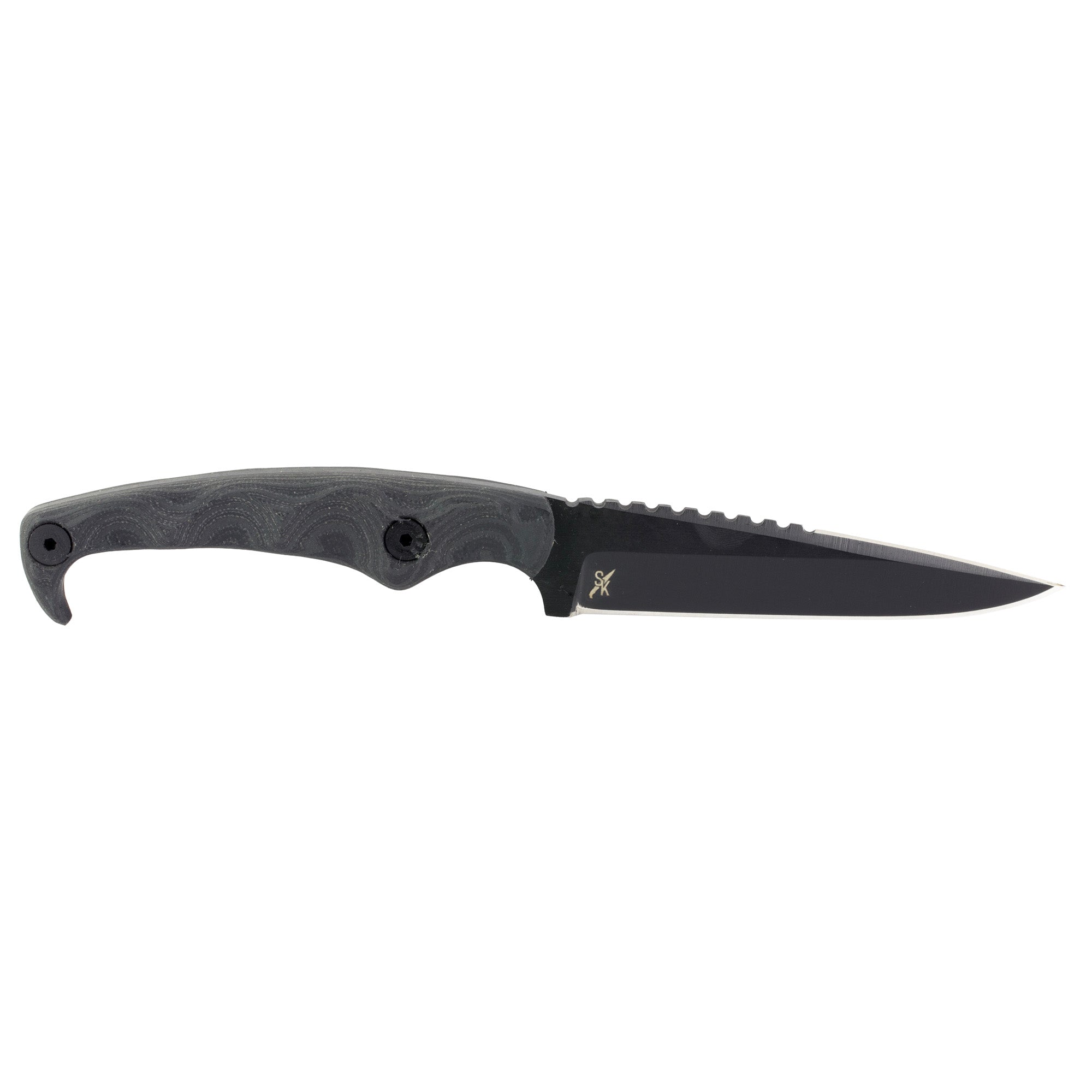 Stroup Knives MK2 Fixed Blade Knife with Cerakote Finish and Sheath