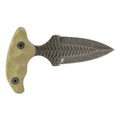 Stroup Knives SD1 Fixed Blade Knife with 2.5-Inch 1095 Steel Blade and G-10 Handle