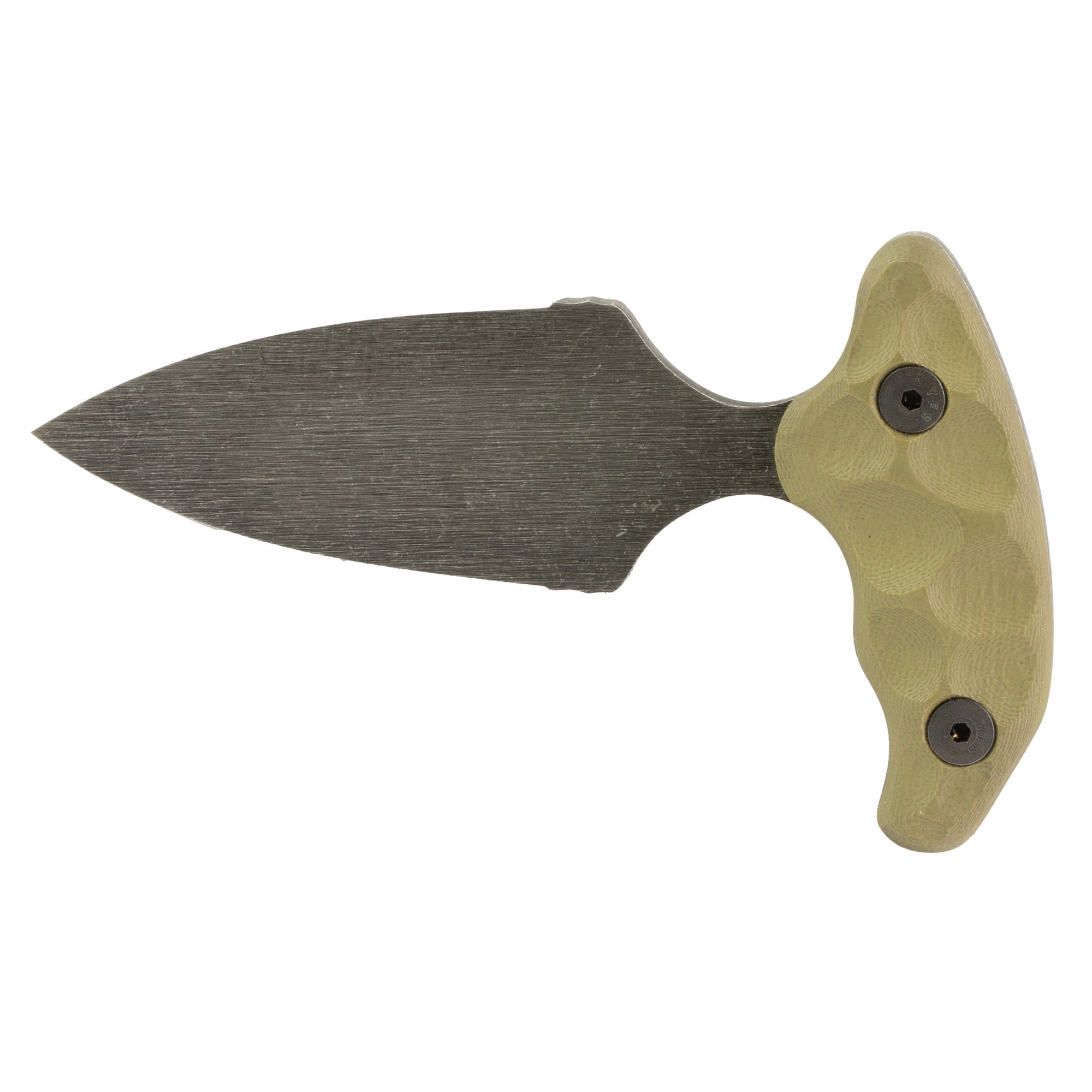 Stroup Knives SD1 Fixed Blade Knife with 2.5-Inch 1095 Steel Blade and G-10 Handle