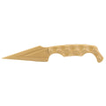 Stroup Knives ULNM-FDE Ultralite Non-Metallic Dagger Fixed Blade Knife with Kydex Sheath