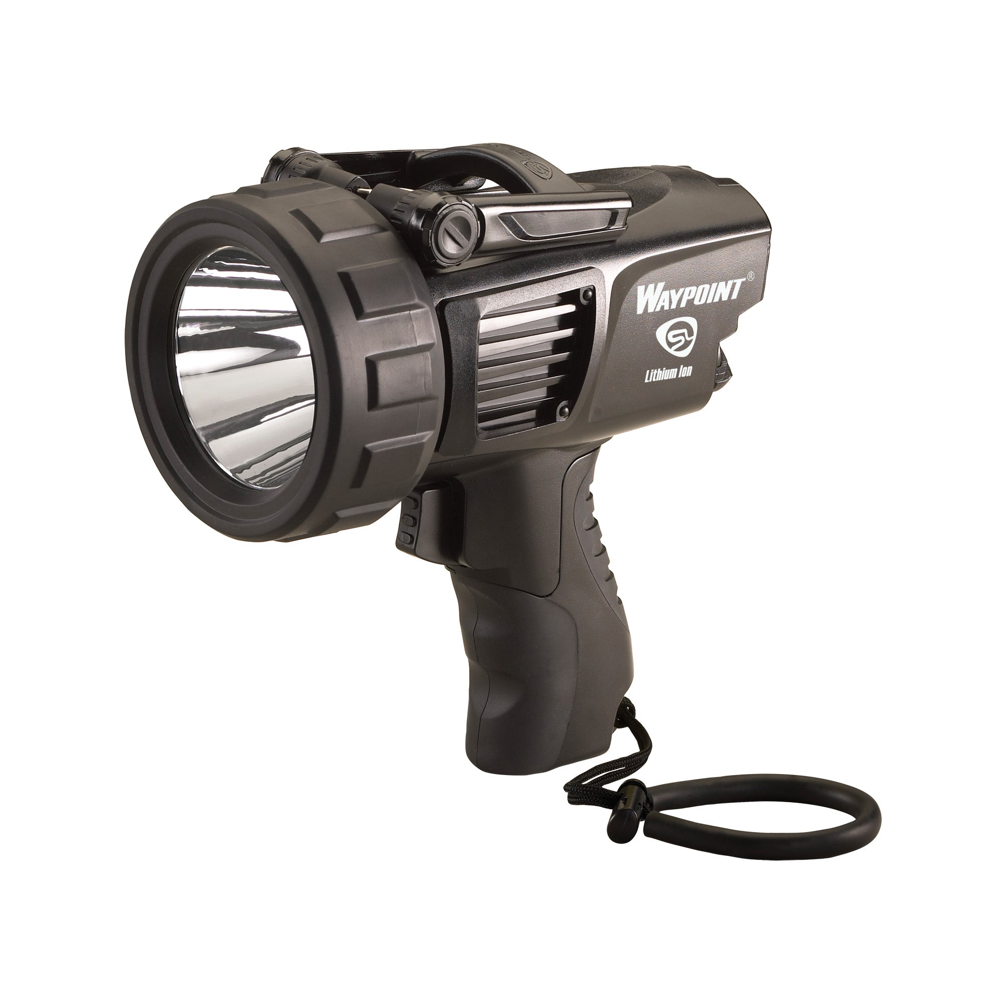 Streamlight Waypoint 44911 Rechargeable LED Spotlight – Portable Handheld Flashlight with High, Medium, and Low Modes